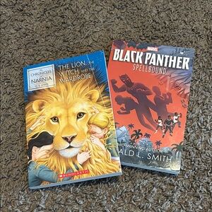 The Lion, the Witch and the Wardrobe & Black Panther Spellbound Books
